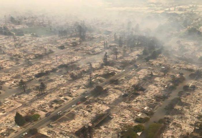 Dashyatnya Kebakaran Hutan di California